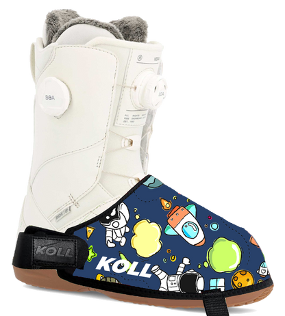 Couvre-bottes de ski WarmBoot - JUNIOR (à partir de 2 ans) - Astronaute