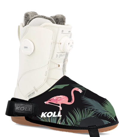 Couvre-bottes de ski WarmBoot - FLAMANT ROSE