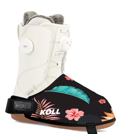 Couvre-bottes de ski WarmBoot - FLEURS