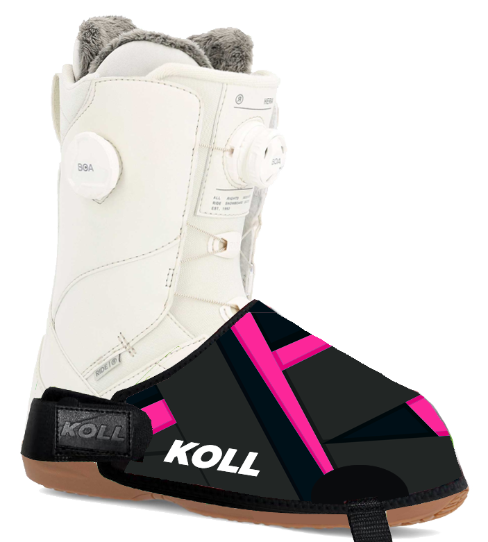 Couvre-bottes de ski WarmBoot (Junior et adulte) - FUNKY - Lignes