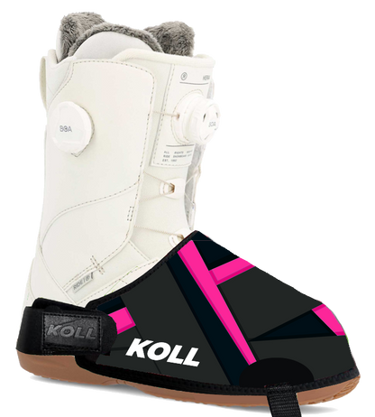 WarmBoot Ski Boot Covers - FUNKY - Lines