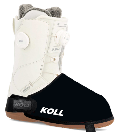 WarmBoot Ski Boot Covers - CLASSIC - White